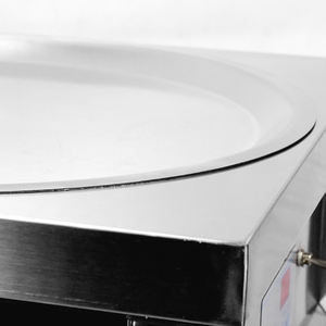 จัดส่งฟรีไปยังสหรัฐอเมริกา เครื่องทำไอศกรีมม้วนแบบกระทะกลมขนาด 55 ซม. / เครื่องทำไอศกรีมม้วน<span class=keywords><strong>ไทย</strong></span> / เครื่องทำไอศกรีมผัด - Product Image 2