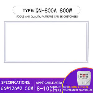 Calentador de Pared Personalizado de Fábrica con Cristal de Carbono y Grafeno, con Placa Calefactora de Infrarrojos Lejanos - Product Image 5