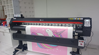 Imprimante éco-solvant grand format Locor 6ft 1.8m pour bannières et autocollants en vinyle, tête XP600 I3200, HAUTE RÉSOLUTION