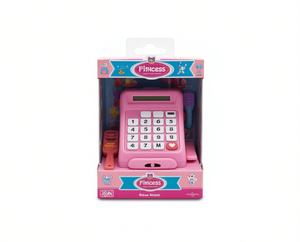 Caja Registradora de Juguete de Plástico para Niños de 4 a 6 Años, Juego de Imitación de Dinero y Banca - Product Image 1