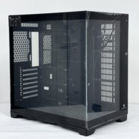 Customizable Gaming Computer Case | Aluminum Alloy MicroATX Mid Tower with Tempered Glass Side Panel in Stock