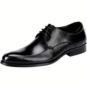 Zapatos Oxford Ligeros e Impermeables de Piel Vacuna con Cordones Transpirables para Hombre, Tallas Grandes, Ideales para Negocios Formales e Informales al por Mayor - Product Image 2