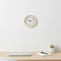 Jam Dinding Kayu Solid Dekoratif Grosir, Jam Dinding Kayu Quartz Senyap untuk Dekorasi Seni Dinding Ruang Tamu Rumah
