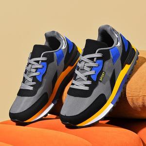 Chaussures de sport et décontractées pour hommes de haute qualité, respirantes, légères, à lacets, avec doublure en coton PU, vente directe d'usine - Product Image 4