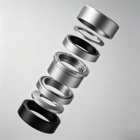 Usinage CNC de précision, boîtiers et tubes d'objectif d'appareil photo en aluminium 6061-T6 anodisé sur mesure, pièces de rechange OEM pour composants optiques