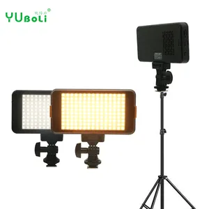 Lampu Fotografi LED-VL011 Pencahayaan Kamera VL011A 150Pcs Manik-manik Led dengan Kit Lampu Video Foto untuk Youtube