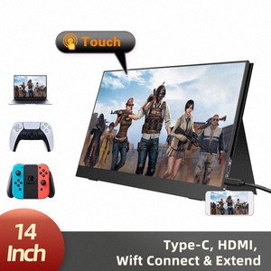 <span class=keywords><strong>13</strong></span> <span class=keywords><strong>inch</strong></span> PC Màn hình kép <span class=keywords><strong>LCD</strong></span> máy tính 2 <span class=keywords><strong>3</strong></span> 4 hiển thị di động có thể gập lại máy tính xách tay màn hình Extender ba màn hình văn phòng chơi game màn hình - Product Image 3