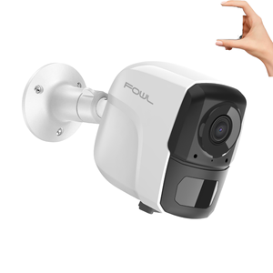 Cámara doméstica HD de visión nocturna a todo color sin enchufe inalámbrica para interiores con batería de baja potencia de 3MP Max 128GB - Product Image 1