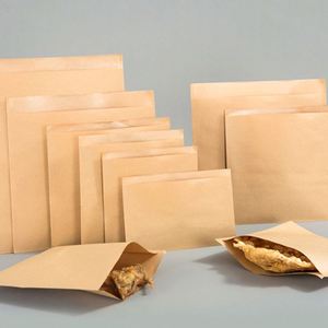 Wholesale Snack Packaging Custom Printing Own Logo Food <b>Paper</b> Bags Ideal Practical Suitable for Snacks <b>Grease</b>-Proof <b>Paper</b> Bag - Product Image 2