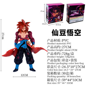 Figurine d'anime <span class=keywords><strong>Super</strong></span> <span class=keywords><strong>Saiyan</strong></span> 4 Gogu, figurines d'action, modèle de personnage, décoration, collection, jouet, figurine d'action - Product Image 5