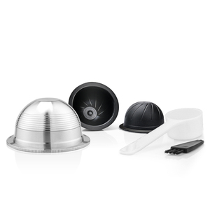Capsule de café réutilisable en acier inoxydable 304, compatible avec la machine <span class=keywords><strong>Nespresso</strong></span> <span class=keywords><strong>Vertuo</strong></span>, vente en gros - Product Image 2