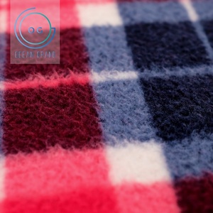 Custom Size Good Supplier Printed Fleece Fabric Polyester Fleece Fabric - Product Image 3
