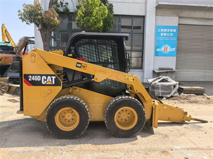 Cargadora de Dirección Deslizante Caterpillar 246D Usada del 2023 con Martillo Hidráulico de 74 HP para Demolición - Product Image 4