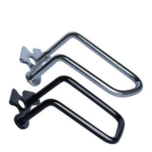 Protecteur de dérailleur arrière de vélo, protection métallique durable pour vélo de montagne, noir - Product Image 3