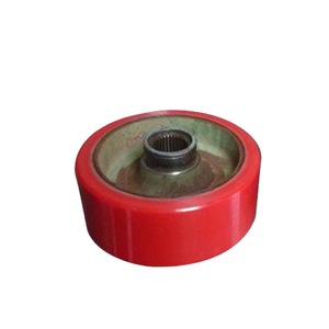 ล้อเคลือบโพลียูรีเทน 3210 สีแดง ทนทานต่อการสึกหรอ ล้ออุตสาหกรรม - Product Image 1