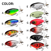 Kit de leurre de pêche à appât dur de simulation de crayon d'eau supérieur dynamique-Action de natation réaliste de queue d'hélice réaliste pour la basse