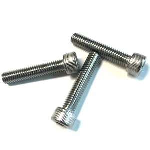 304 316 Stainless Steel Hex Socket Head Cap Screw Din912 Allen Cap Head Bolt