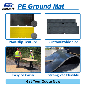 Chất Lượng Cao <span class=keywords><strong>HDPE</strong></span> Tạm Thời Truy Cập Đường Mat Mặt Đất Bảo Vệ Theo Dõi Thảm Với Cắt Dịch Vụ Chế Biến - Product Image 3