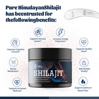 Trésor Herbal Premium : Résine de Shilajit Riche en Plus de 85 Minéraux, Soutient l'Endurance et l'Immunité, Disponible en Gros
