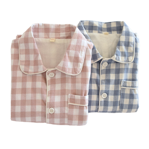 <span class=keywords><strong>Pigiama</strong></span> Plaid stampato Plaid tinta tinta in tinta unita per bambini primavera autunno puro cotone spazzola in <span class=keywords><strong>pile</strong></span> a maniche lunghe per bambine - Product Image 2
