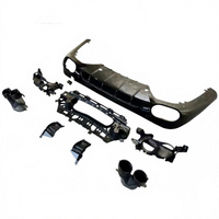 Diffuseur arrière E53 AMG avec embouts d'échappement quadruples pour Mercedes Classe E W214 – Kit carrosserie – Vente directe usine – Offre spéciale