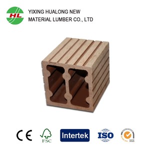 Square Hollow WPC Fence Posts &amp; <strong>Rails</strong> - Durable Composite Profiles For Fencing &amp; Partitions