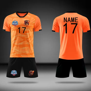 Camiseta de fútbol de alta calidad para entrenamiento de fútbol de verano 2023-2024, camiseta de secado rápido, ropa de fútbol para hombre, chándal de equipo, ropa deportiva - Product Image 5