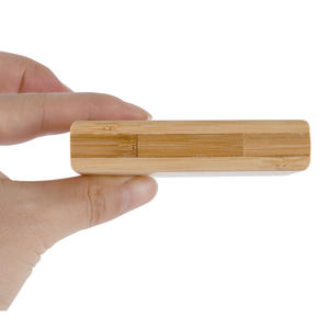 Estuche Vacío para Cosméticos, Colorete, Sombra de Ojos, Polvo Compacto, Paleta de Sombras de Ojos de Bambú Natural - Product Image 5