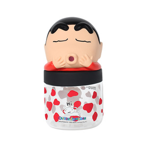 Tazza in Vetro Xiaoxin Pencil Desktop, in Vetro Borosilicato ad Alta Resistenza, Portatile e Carina per Ragazze, per Trasportare Acqua a Piacere - Product Image 1