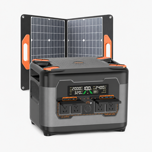 Estación de Energía Portátil de 300W-5120W, Generador Solar con Batería LiFePO4 Opcional y <span class=keywords><strong>Carga</strong></span> Solar para Camping/Emergencias en el Hogar - Product Image 1