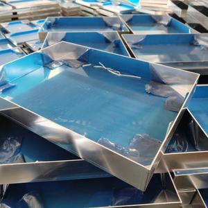 ถาดอลูมิเนียมทรงสี่เหลี่ยมสำหรับใช้ในครัวเรือนเตาอบอบแห้งและถาดอบ - Product Image 5