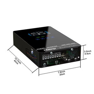 TTNergy 4000W 오프 그리드 하이브리드 인버터 24V DC에서 110V 120V AC로 MPPT 태양광 충전기 순수 사인파 인버터 가정용 - Product Image 5