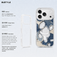 Coques de protection antichoc en TPU rigide transparent avec peinture UV et design personnalisé pour iPhone 15 16 17 18 Pro Max Plus Air Duo