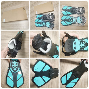 Aletas de Natación HhaoSport, Material TPR PP, Aletas de Buceo Ajustables para Adultos, Tallas Sm, Ml, Xl - Product Image 3