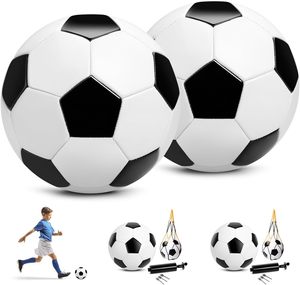 Soccer <b>Training</b> <b>Balls</b> for Kids Youth Adults-Bulk Purchase of 3/4/5 Sizes Pump Needle Large Favorably for General Common <b>Training</b> - Product Image 1