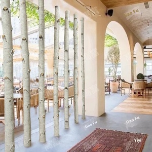 Sáng Bạch dương thân cây trong nhà/ngoài trời giáng sinh Đèn trang trí Net cà phê Đỏ cửa hàng trung tâm mua sắm ánh sáng truyền cây nhựa - Product Image 4