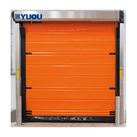 Porte rapide pour congélateur en PVC haute résistance, isolation supérieure -35°C ° C pour la logistique frigorifique