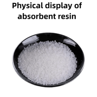 Cristal absorbant l'eau, polymère hautement absorbant l'eau, résine absorbante l'eau, rétention de l'humidité du sol agricole