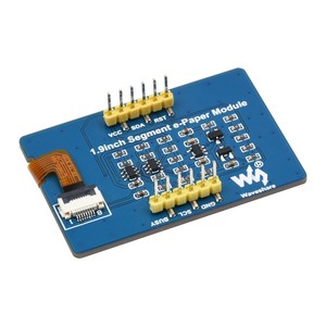 Layar E-Paper Segmen 1,9 inci, 91 Segmen, Bus I2C, Ideal untuk Pengukur Suhu dan Kelembapan, Pelembap Udara, Pengukur Digital - Product Image 5