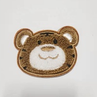 DIY Cartoon Schattig Konijn Handdoek Geborduurde Dieren Stoffen Stickers Grote Geborduurde Patch Stickers