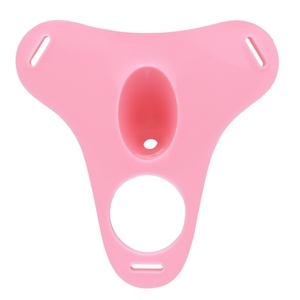 ANOSX Sissy Jaula de Castidad de Silicona con Anillo para Pene y Correa, Juguetes Sexuales para Hombres - Product Image 6