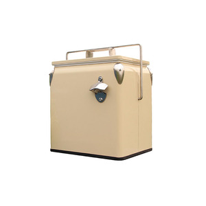 GARIDA <span class=keywords><strong>Berserk</strong></span> 15 litros de mesa de aluminio rotomoldeado enfriador de cerveza portátil cofre de hielo caja de enfriador Retro - Product Image 1