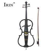 IRIN High-Grade Professional 4/4 Electronic Cello Stage Stringed Instrument Featuring Brazil Wood Bow AC-03B