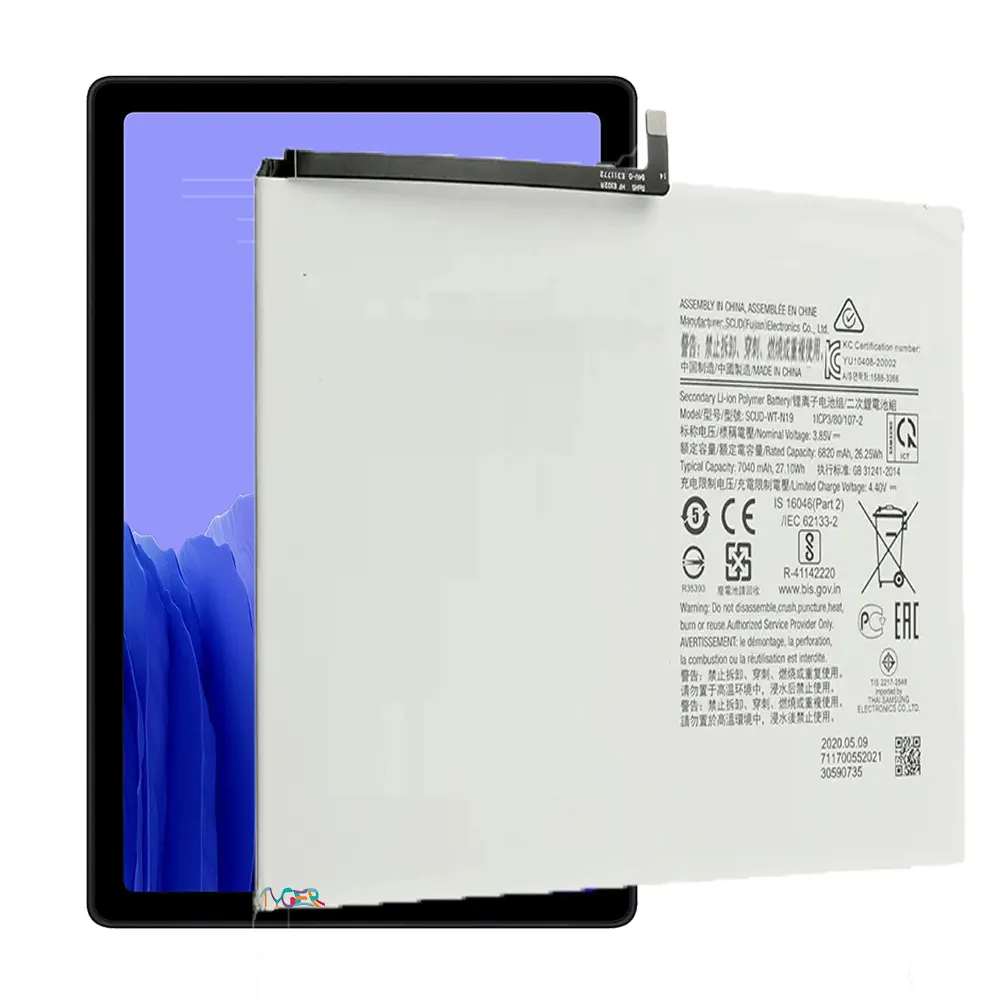 Nuovi prodotti batteria Sm-t500 batteria Scud-wt-n19 batteria per Samsung Galaxy Tab A7