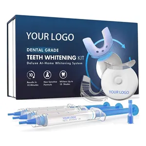 Venta al por mayor dispositivos de blanqueamiento inalámbricos en casa kits de blanqueamiento dental Kit de blanqueamiento dental con luz LED