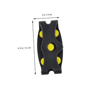 Le scarpe antiscivolo antiscivolo per arrampicata invernale su ghiaccio per campeggio sulla neve coprono le tacchette con impugnatura a punta di ghiaccio - Product Image 2