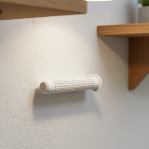 Anclaje de malla plástica para montaje en pared con diseño de rejilla y ajuste seguro - Product Image 3