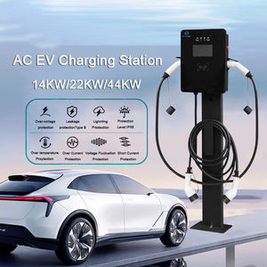 Estación de Carga para Vehículos Eléctricos Personalizada por Fabricante Chino, Tipo 2 CA, Pilas de Carga para Coches Eléctricos de 14kW 22kW, Wallbox con Aplicación RFID - Product Image 3