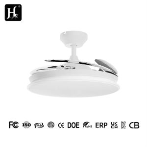 Ventiladores de Techo Grandes de 42 Pulgadas, Modernos, Inteligentes, Invisibles, Retráctiles, con Luz LED y Control Remoto - Product Image 4