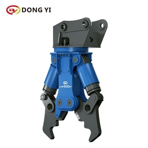 Hydraulique 360 °   Broyeur rotatif pour excavatrice, ciseaux hydrauliques pour démolition de <span class=keywords><strong>béton</strong></span> et de roche, compatible Volvo EC210B EC210F3 - Product Image 2